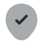 Location Tick SVG Icon